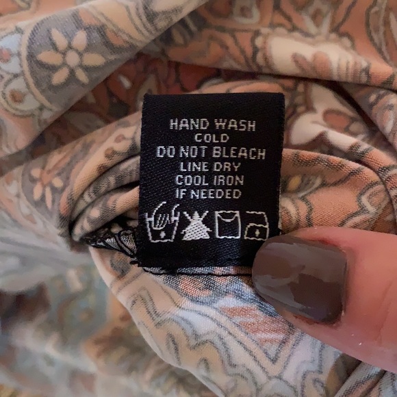 🤎🤍💙 Mandala Boho Midi Dress 🤎🤍💙 - Picture 6 of 6